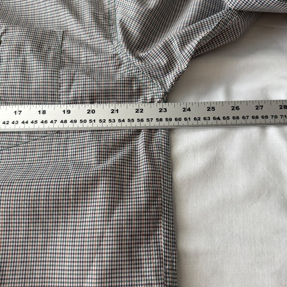 BAHAMA Men's Long Sleeve Micro-Check Long Sleeve Button Up Shirt Multicolor M - Picture 9 of 13